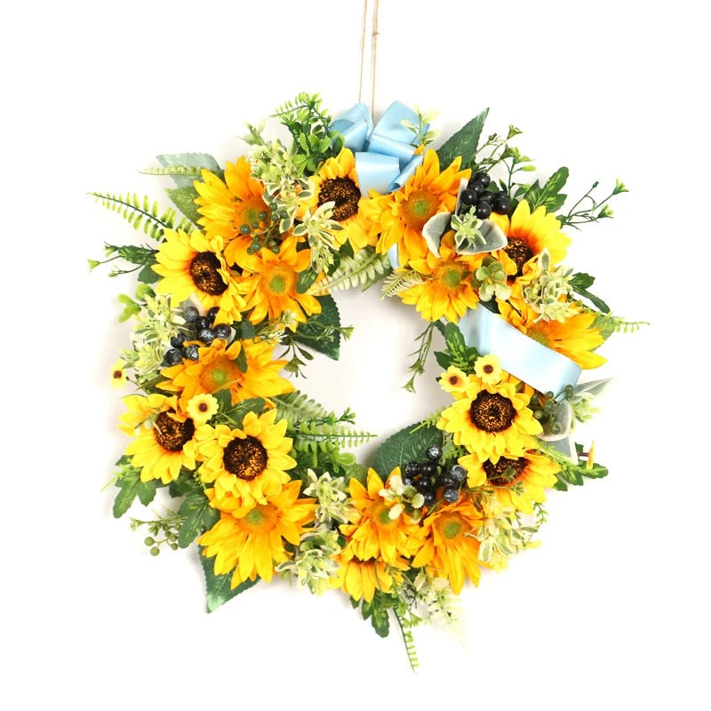 Sunflower garland