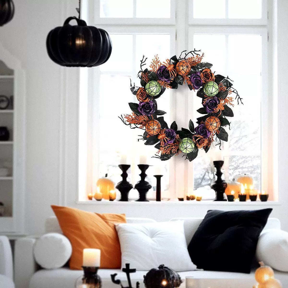 Halloween wreath