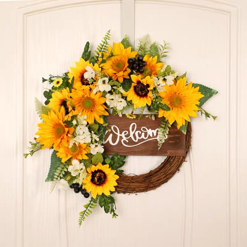 Sunflower garland