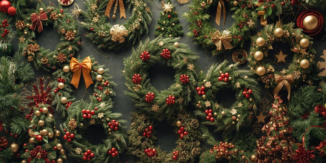 The real christmas wreaths