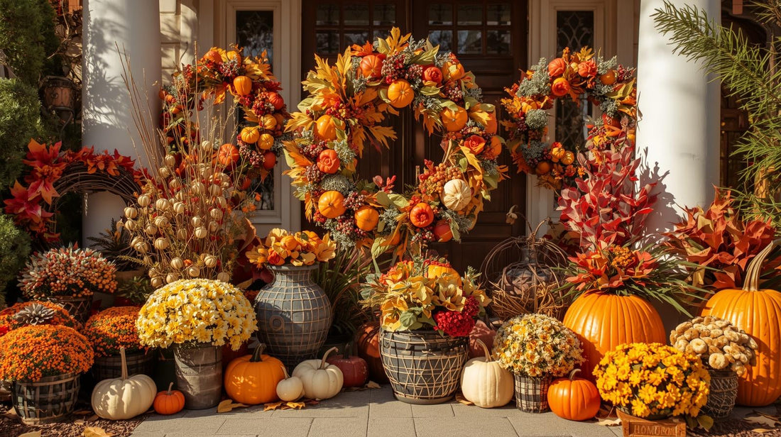 The most beautiful festival wreath
