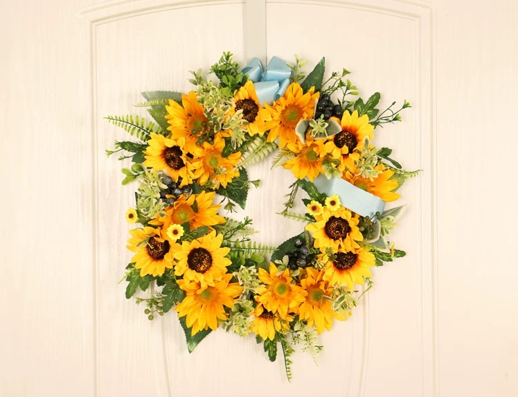 Sunflower garland