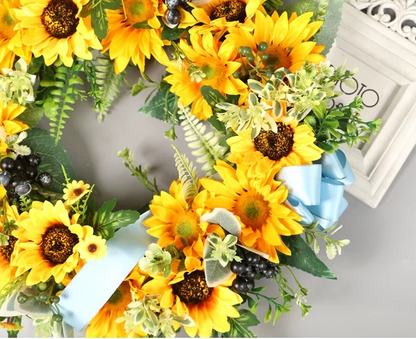 Sunflower garland