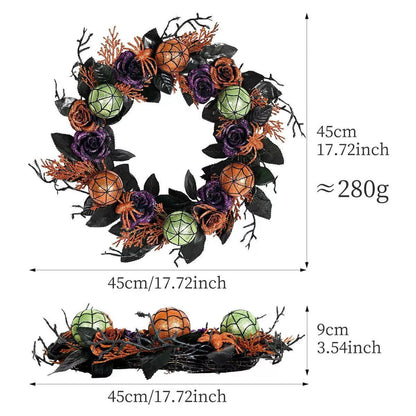 Halloween wreath