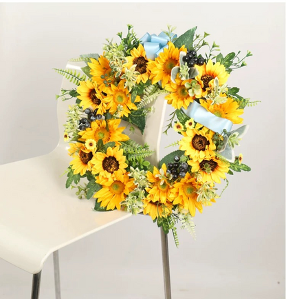 Sunflower garland