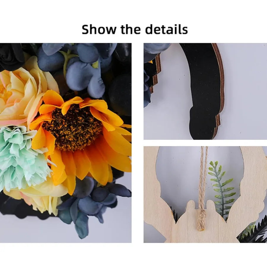 Halloween Spider Wreath