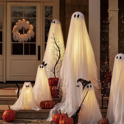 Halloween Ghost Wreath