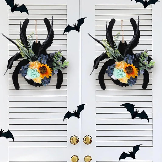 Halloween Spider Wreath