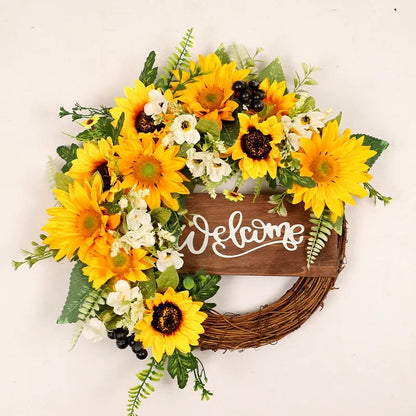 Sunflower garland